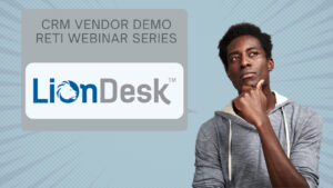 CRM Vendor Demo Webinar LionDesk YouTube Thumbnail image