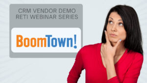 CRM Vendor Demo Webinar BoomTown YouTube Thumbnail image